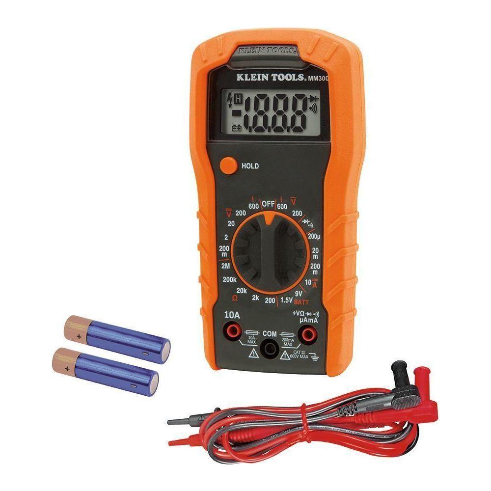 Klein MM300 Digital Multi Tester - Goldpeak Tools PH Klein Klein MM300 Digital Multi Tester - Goldpeak Tools PH Klein